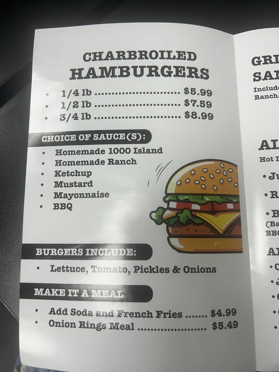 Menu Lucky's Burgers & Shakes-6